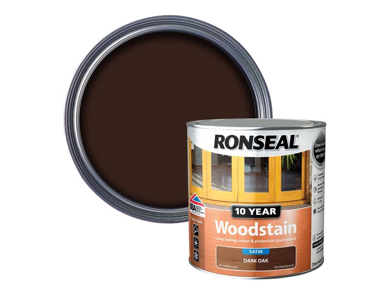 10 Year Woodstain Dark Oak 750ml