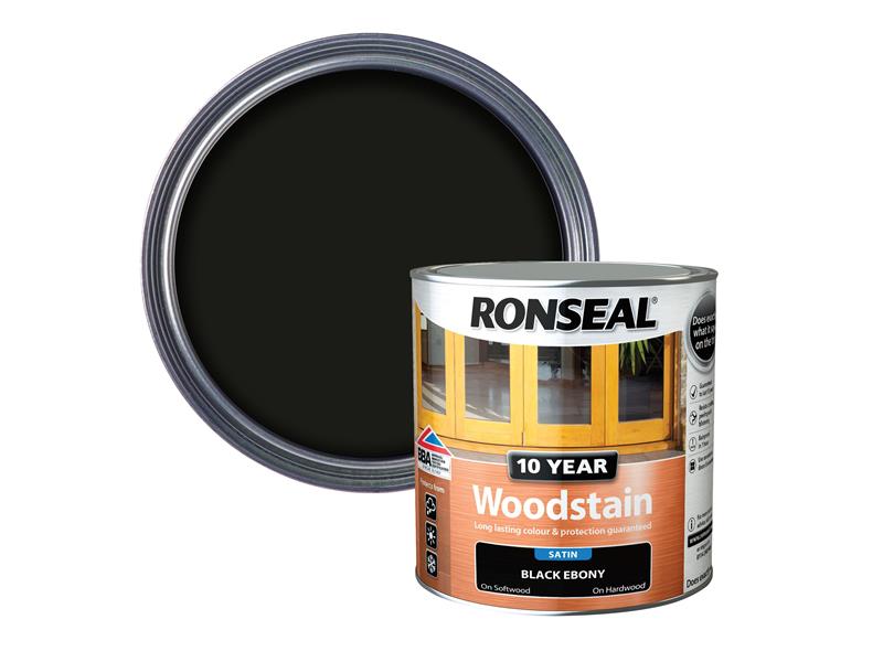 10 Year Woodstain Ebony 750ml