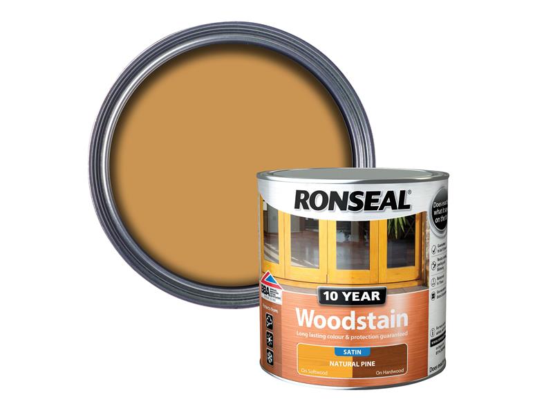 10 Year Woodstain Natural Pine 2.5 litre