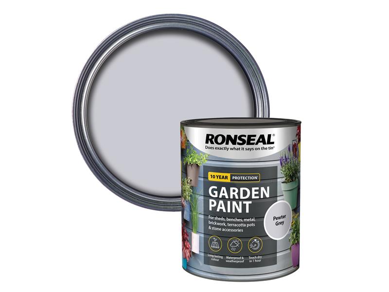Garden Paint Pewter Grey 750ml