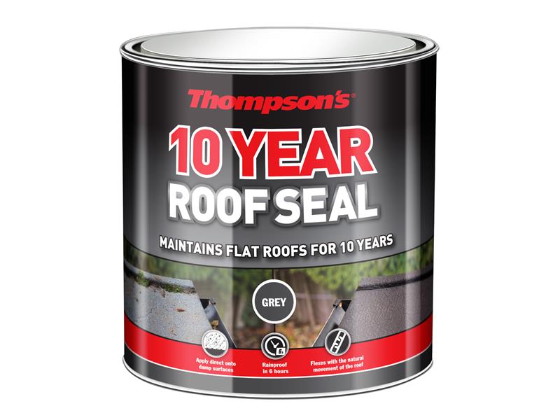 Thompsons 10 Year Roof Seal Grey 4 litre