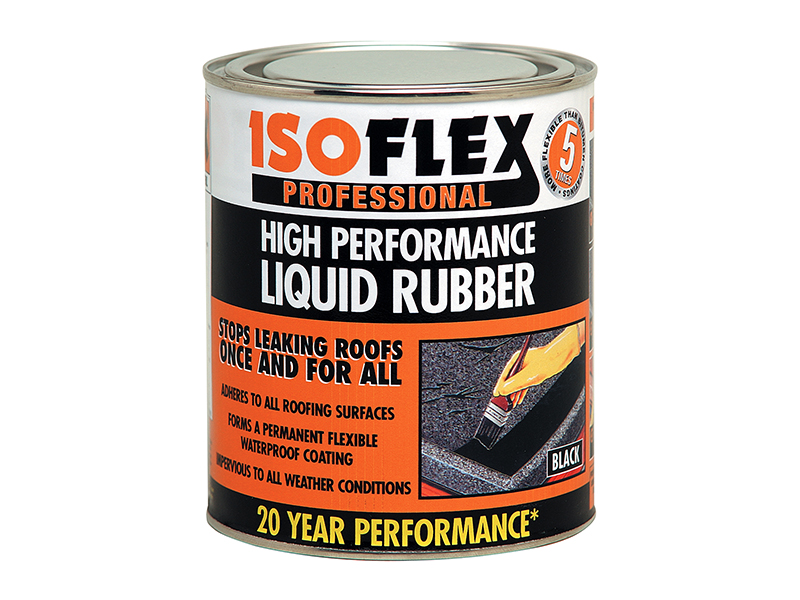 Isoflex Liquid Rubber Black 4.25 litre