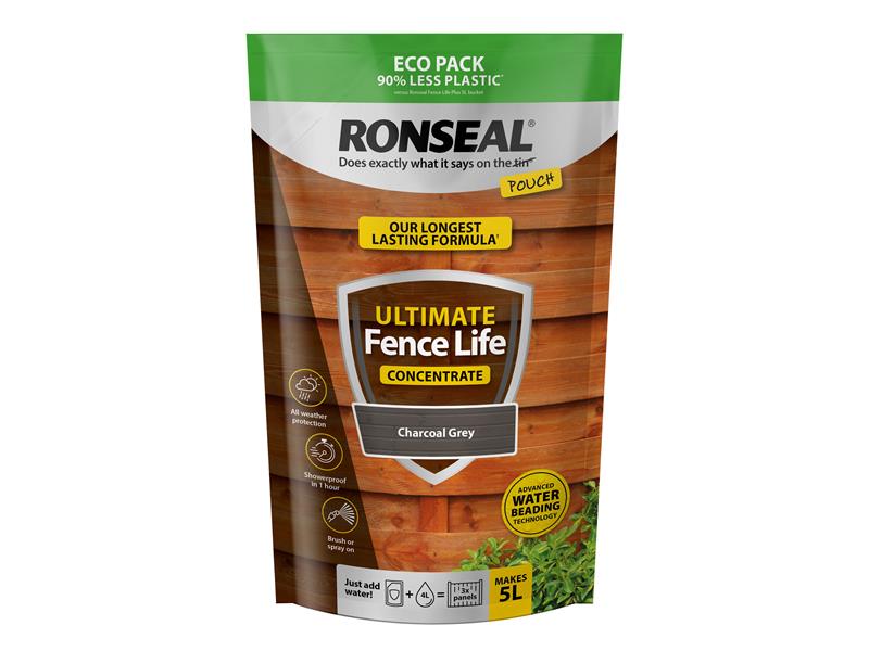 Ultimate Fence Life Concentrate Charcoal Grey 950ml