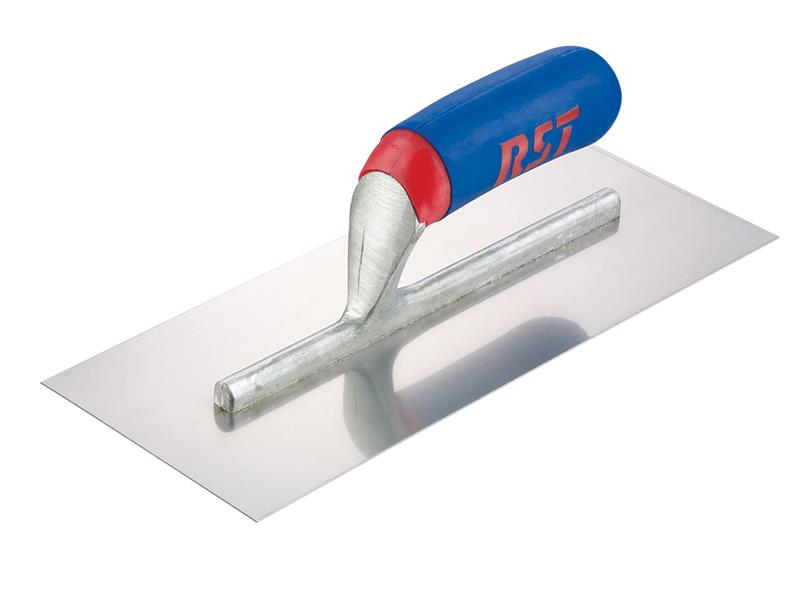 Plasterers Finishing Trowel Banana Soft Touch Handle 11 x 4.1/2in