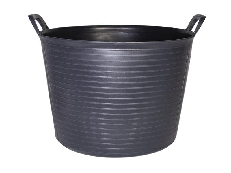 No. 3 FLEXTUB Plastic Tub Black 40 litre