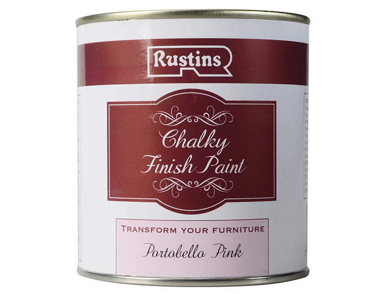 Chalky Finish Paint Portobello Pink 500ml