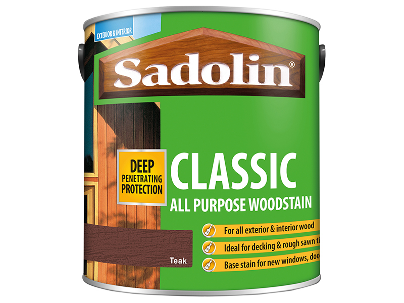 Classic Wood Protection Teak 2.5 litre