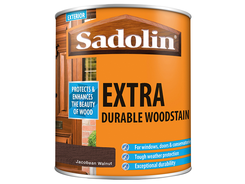 Extra Durable Woodstain Jacobean Walnut 1 litre