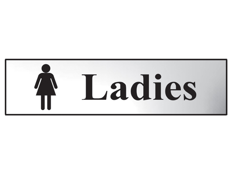 Ladies - Polished Chrome Effect 200 x 50mm