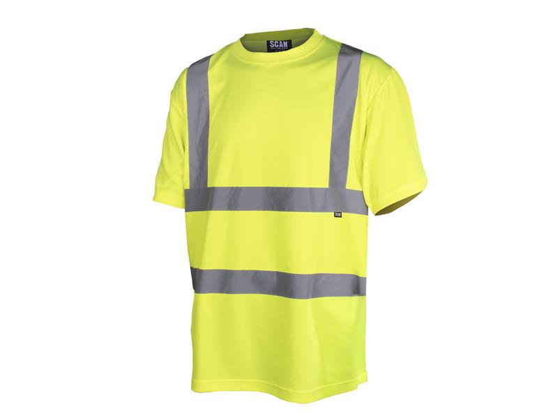 Hi-Vis Yellow T-Shirt - L (44in)