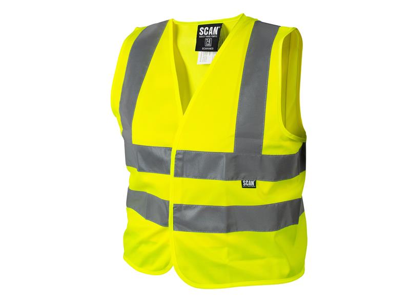 Hi-Vis Waistcoat Yellow - Child 10-13