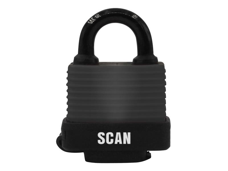 Weatherproof Laminated Steel Padlock 50mm