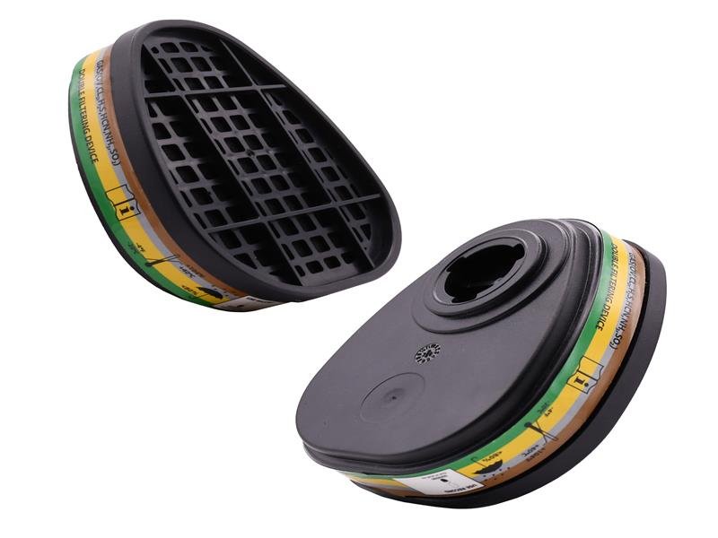 Twin Half Mask A1B1E1K1 Gas Filter Cartridge (Pack of 2)