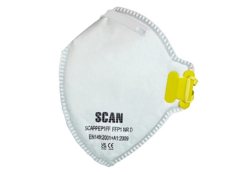 Fold Flat Disposable Mask FFP1 (Pack of 3)