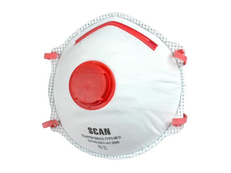 Moulded Disposable Valved Masks FFP3 (Pack 2)