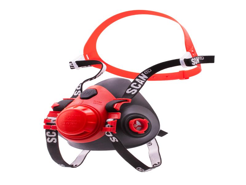 Twin Half Mask Respirator No Filters