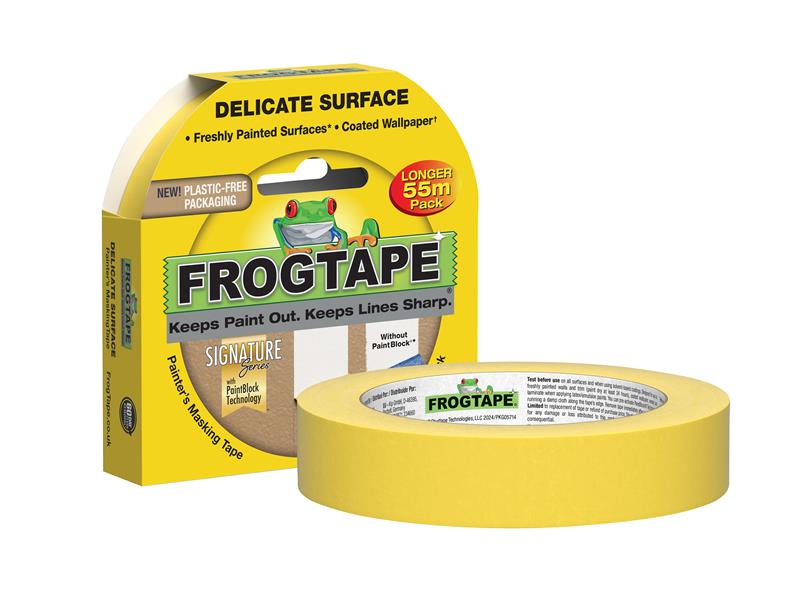 FrogTape(R) Delicate Surface Masking Tape 24mm x 55m