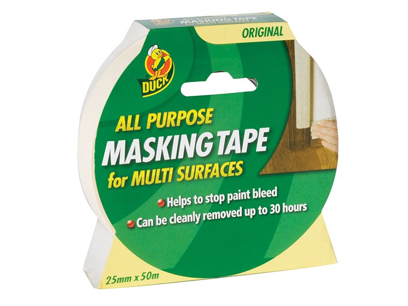Duck Tape(R) All-Purpose Masking Tape 25mm x 50m