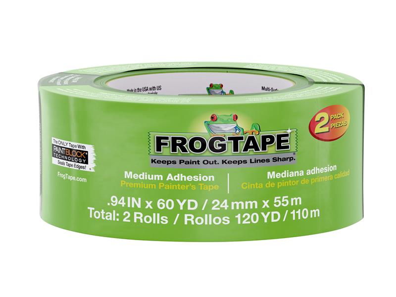 FrogTape(R) Multi-Surface Masking Tape 24mm x 55m (2 Pack)