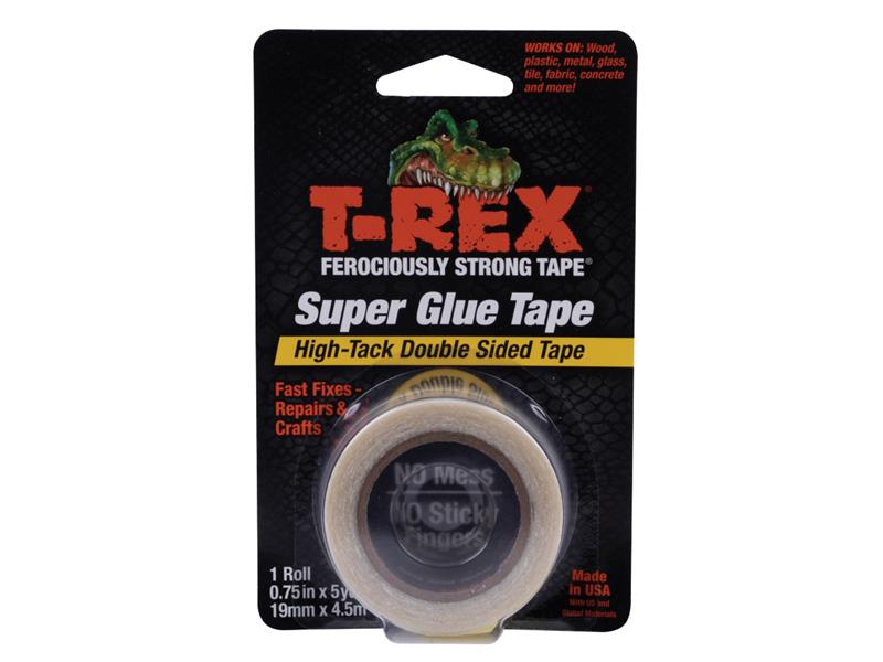 T-REX(R) Double-Sided Superglue Tape 19mm x 4.5m