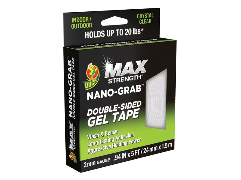 DUCK MAX STRENGTH(R) NANO-GRAB(TM) Tape 24mm x 1.5m