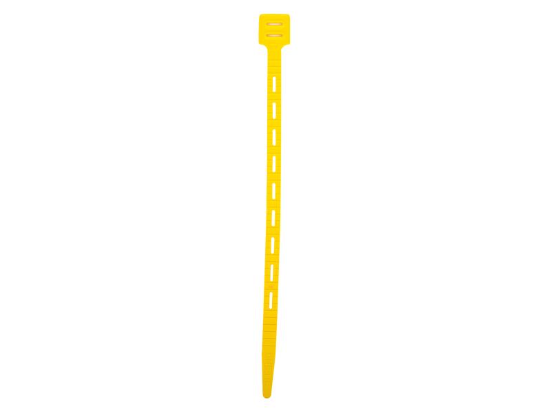 Duck Max Strength(TM) Reusable Tie Straps Yellow 14in (Pack 2)