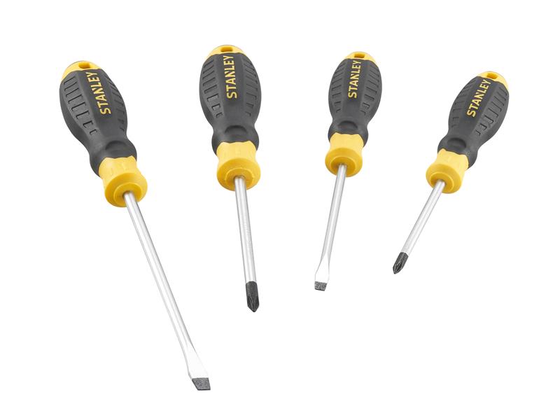 CUSHION GRIP(TM) Screwdriver Set, 4 Piece