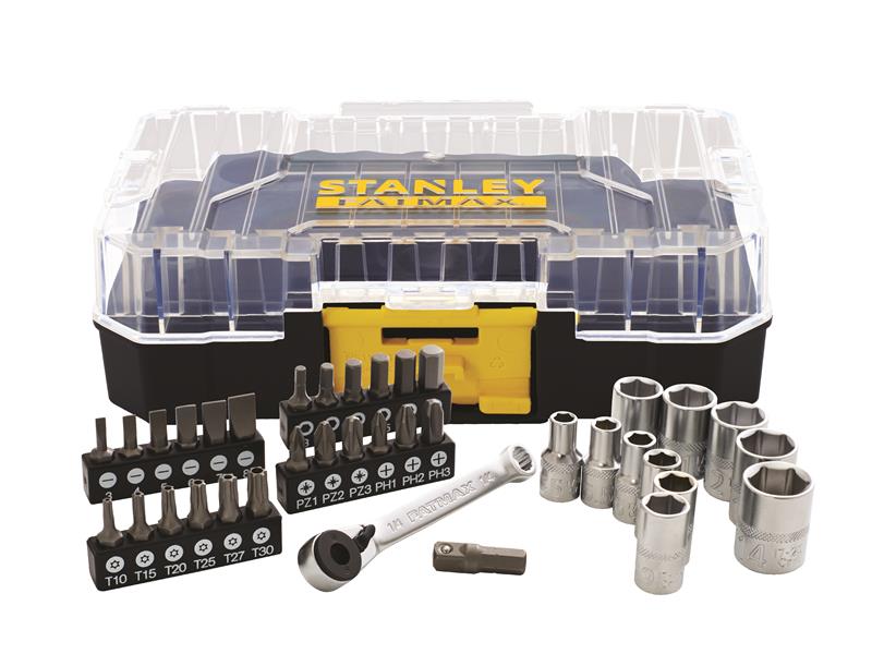 FatMax(R) PRO-STACK(TM) 1/4in Socket & Bit Set, 37 Piece