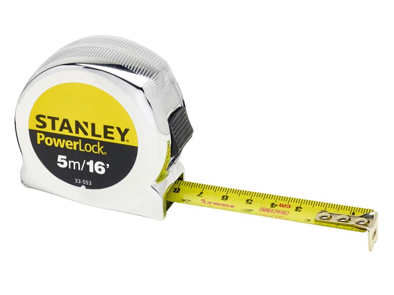 PowerLock(R) Classic Pocket Tape 5m/16ft (Width 19mm)