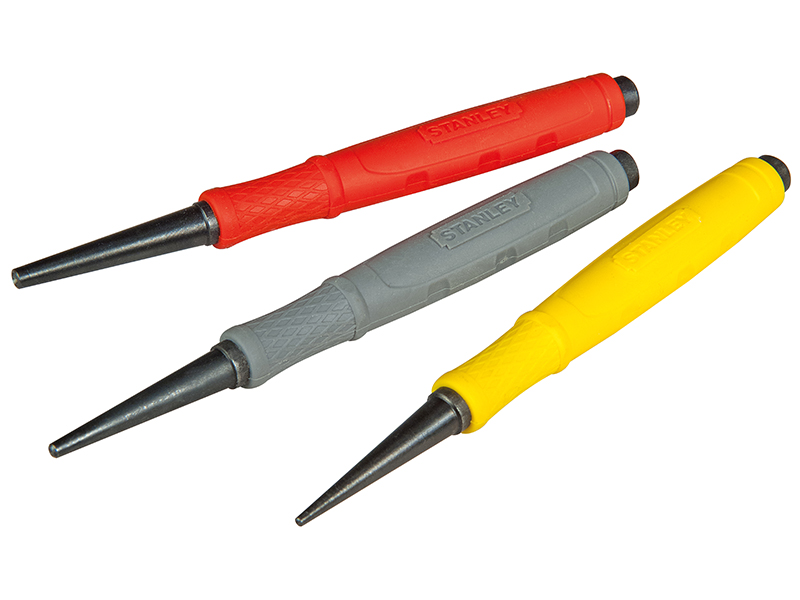 DynaGrip(TM) Nail Punch Set, 3 Piece
