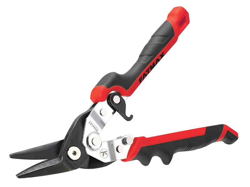 FatMax(R) Red Ergo Aviation Snips Left Cut 250mm (10in)