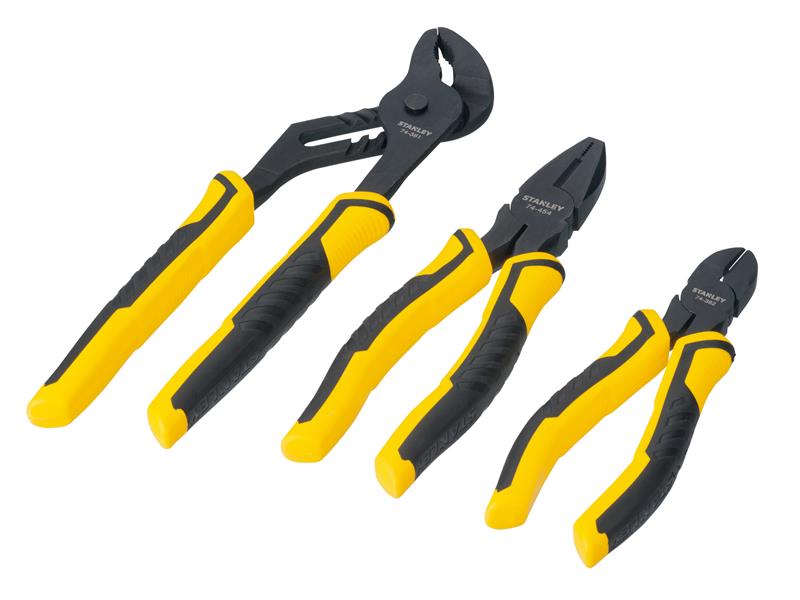 ControlGrip(TM) Pliers Set, 3 Piece