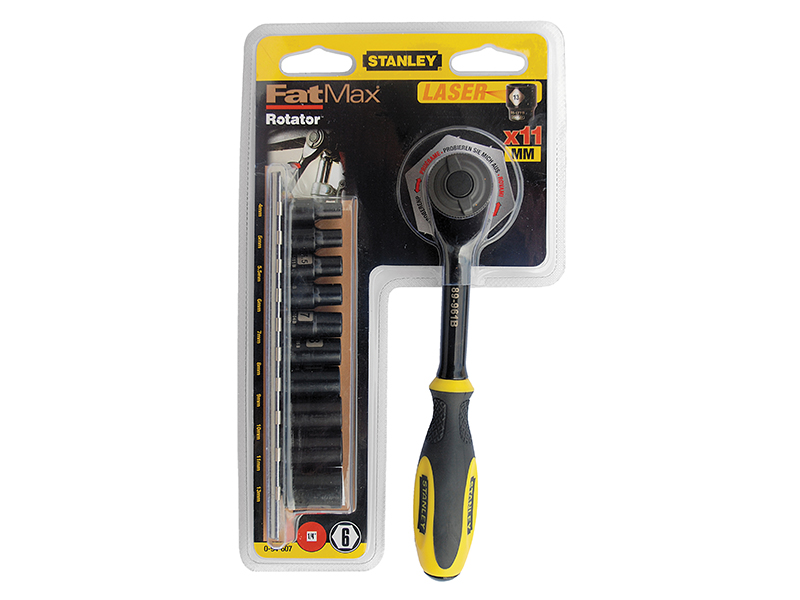 1/4in Drive FatMax(R) Rotator Socket Set, 11 Piece