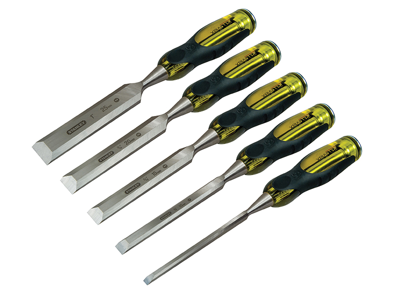 FatMax(R) Bevel Edge Chisel with Thru Tang Set, 5 Piece