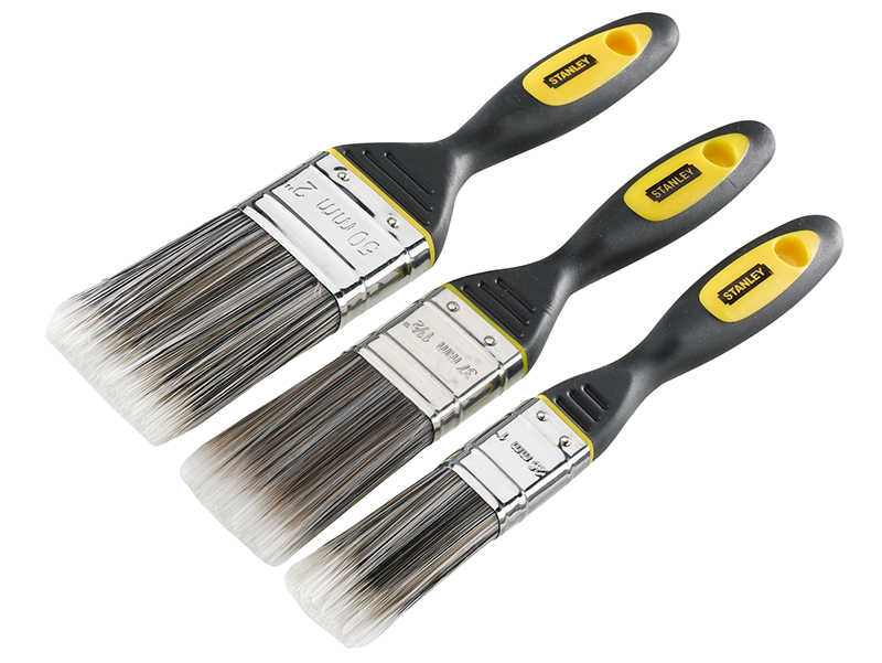 DYNAGRIP(TM) Synthetic Brush Pack Set of 3 25 38 & 50mm
