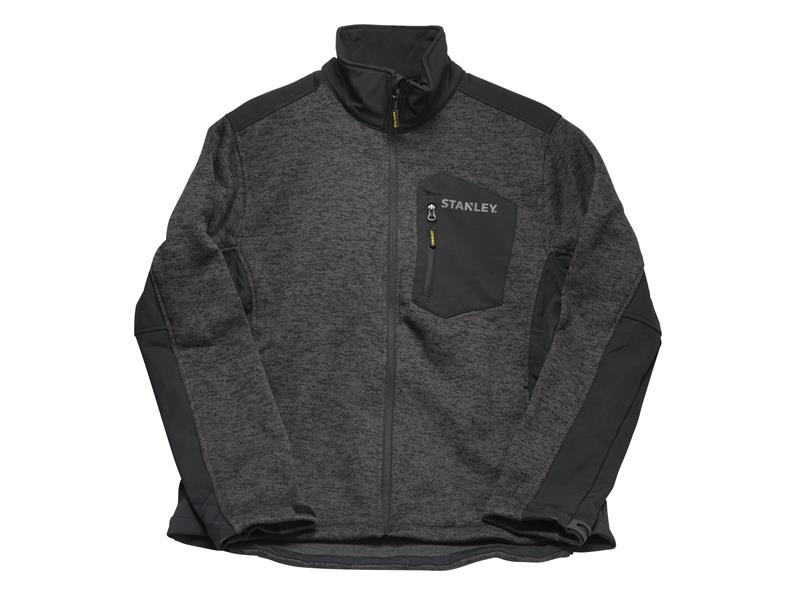 Arizona Zip Through Knitted Fleece - L