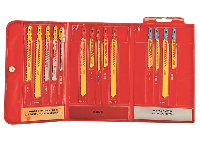 BU6 Jigsaw Blade Assortment Pack, 14 Piece