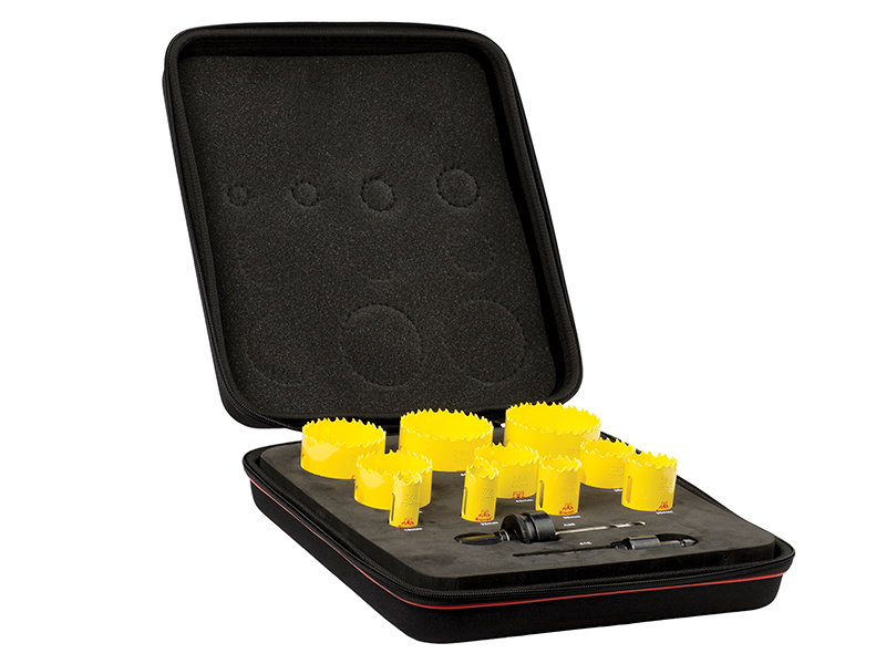 KDC10022 Deep Cut Bi-Metal Deluxe Plumbers Holesaw Kit, 12 Piece