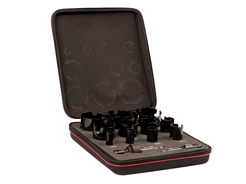 KMP11021 TCT General Purpose Holesaw Kit, 13 Piece
