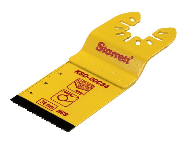 KSO-00C34 Plunge HCS Oscillating Blade 40 x 34mm x 18 TPI