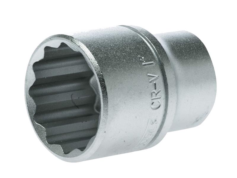 Bi-Hexagon Socket 12-Point Regular A/F 1/2in Drive 1.in