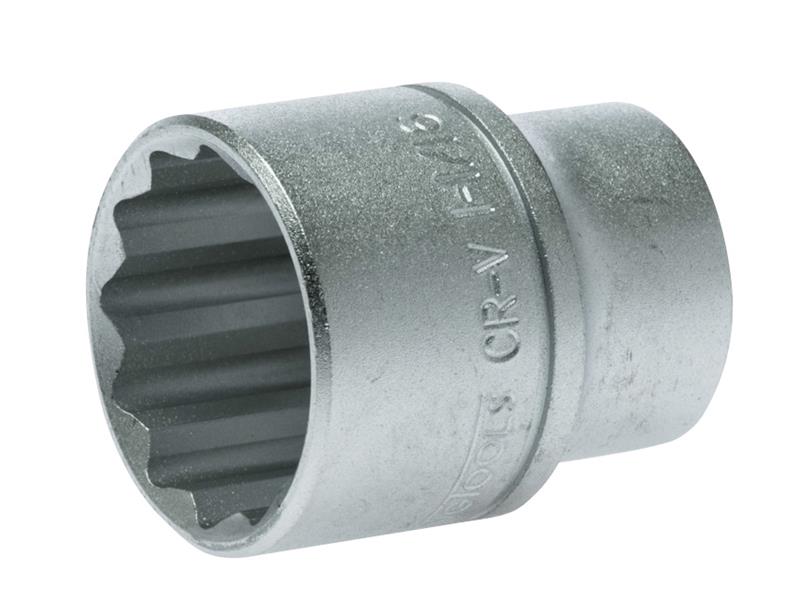 Bi-Hexagon Socket 12-Point Regular A/F 1/2in Drive 1.1/16in