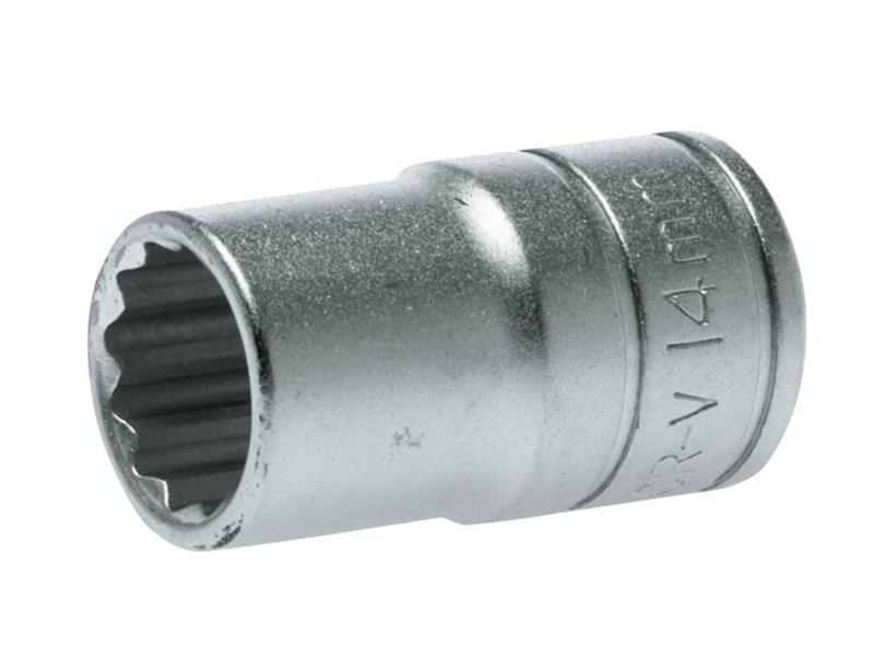 Bi-Hexagon Socket 12-Point 1/2in Drive 14mm