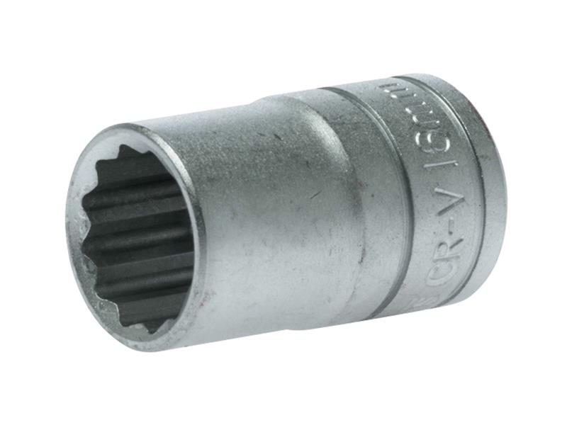 Bi-Hexagon Socket 12-Point 1/2in Drive 16mm