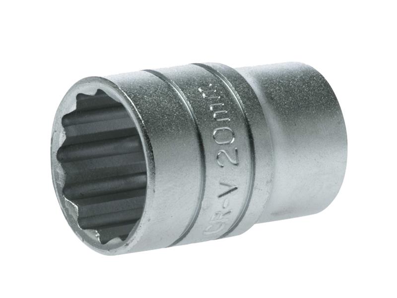 Bi-Hexagon Socket 12-Point 1/2in Drive 20mm