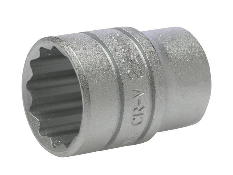 Bi-Hexagon Socket 12-Point 1/2in Drive 22mm