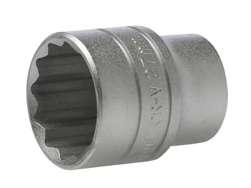 Bi-Hexagon Socket 12-Point 1/2in Drive 27mm