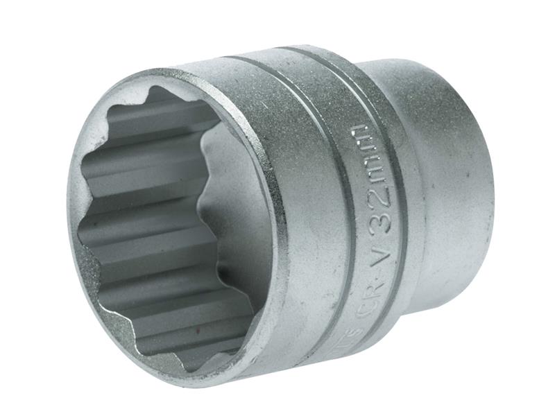 Bi-Hexagon Socket 12-Point 1/2in Drive 32mm