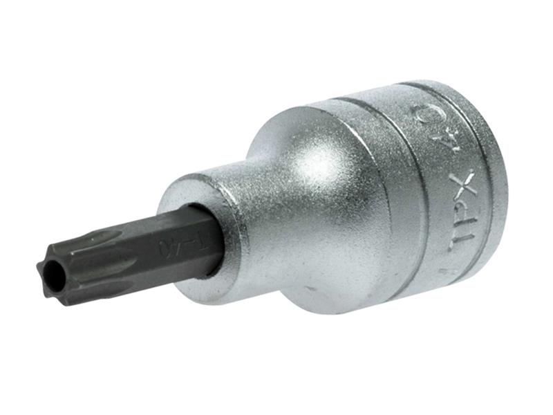 TX Tamper-Proof TORX Socket Bit 1/2in Drive T40