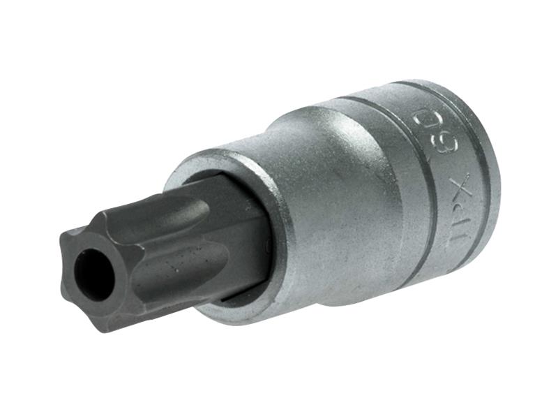 TX Tamper-Proof TORX Socket Bit 1/2in Drive T60